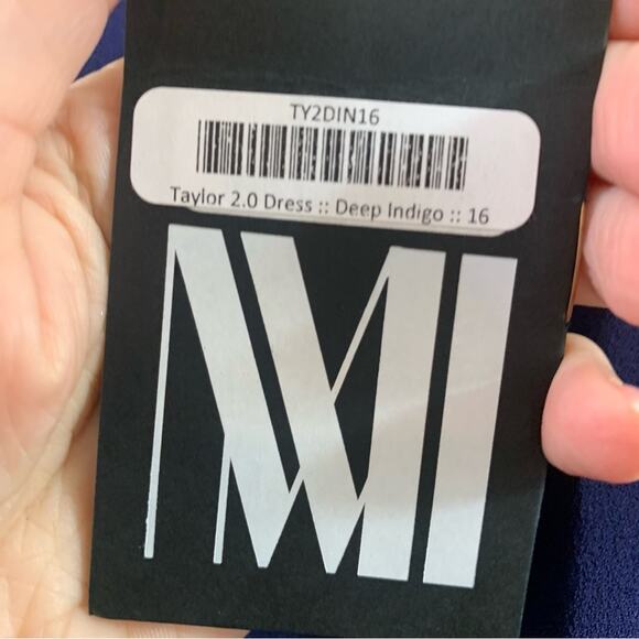 MM. Lafleur Taylor 2.0 Dress Deep Indigo - Picture 3 of 11